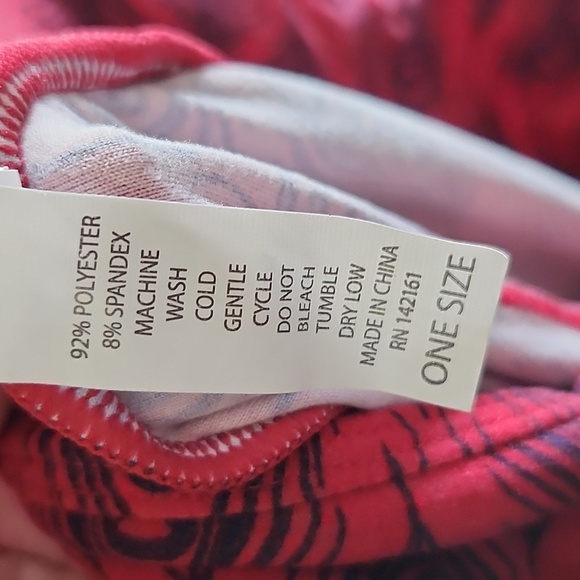 LULAROE LLR OS Peacock Feather Buttery Soft Leggings One Size - Picture 5 of 6